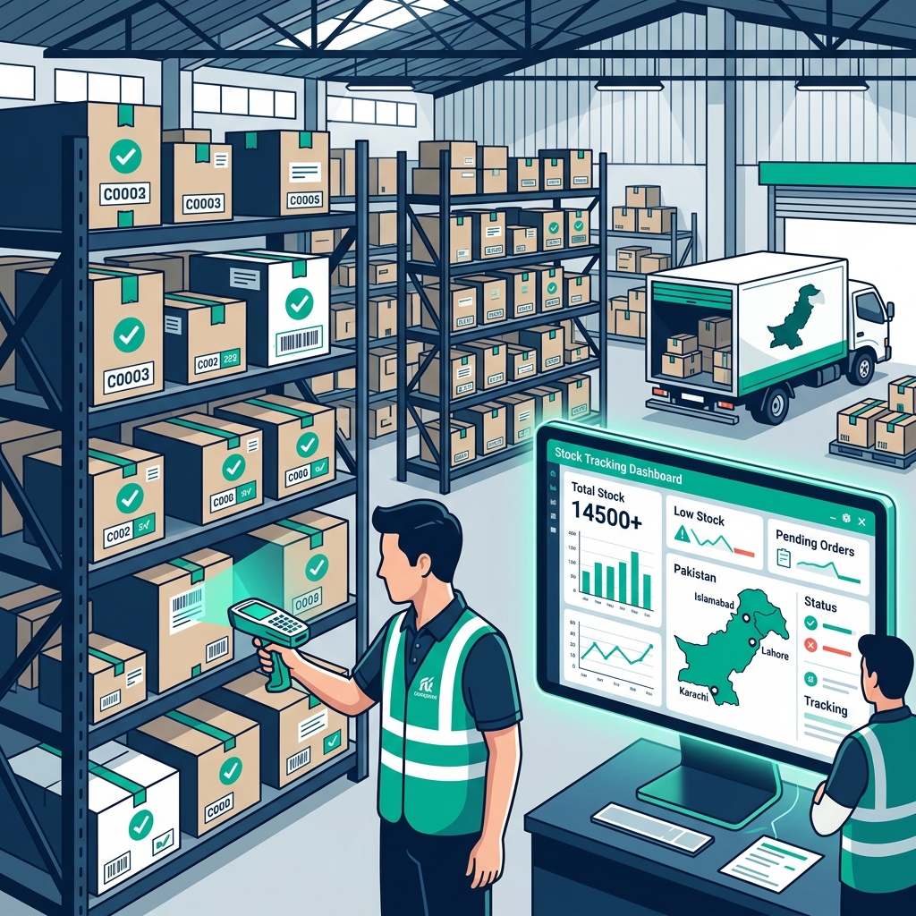 Inventory Management Software for Pakistani Businesses — Real-Time Stock Tracking & FBR Compliance